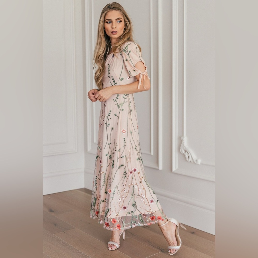 NWT L JessaKae English Cottage Garden Dress